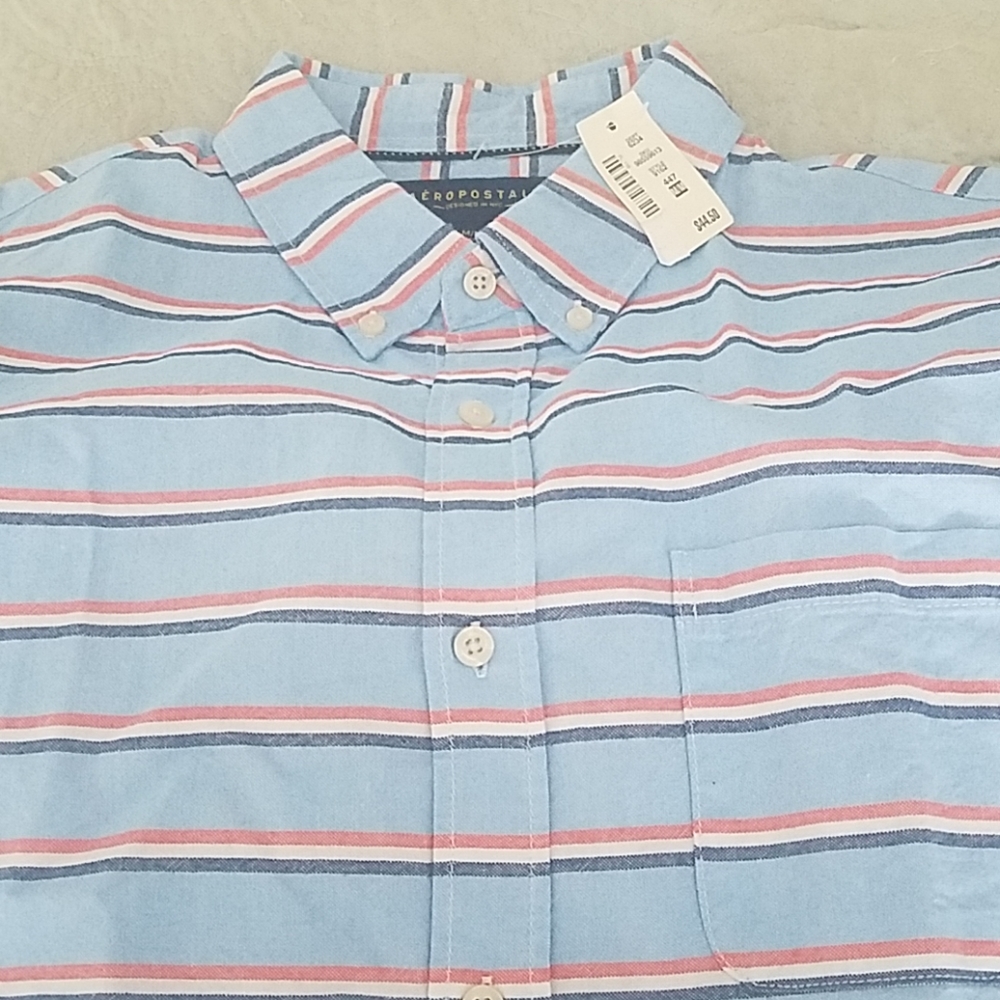 NWT Aeropostale size M button down